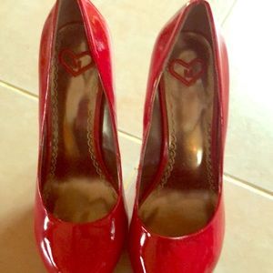 Beautiful red pumps